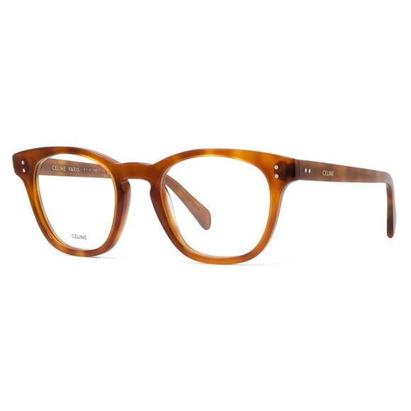NEW CELINE EYEGLASSES CL50032I 053 Light Havana 51mm - Picture 1 of 2